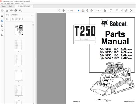 hydraulic pump seal for t250 bobcat skid steer vab1sl|bobcat t250 parts catalog.